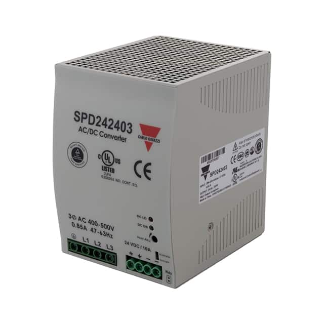 SPD242403 AC/DC DIN RAIL SUPPLY 24V 240W