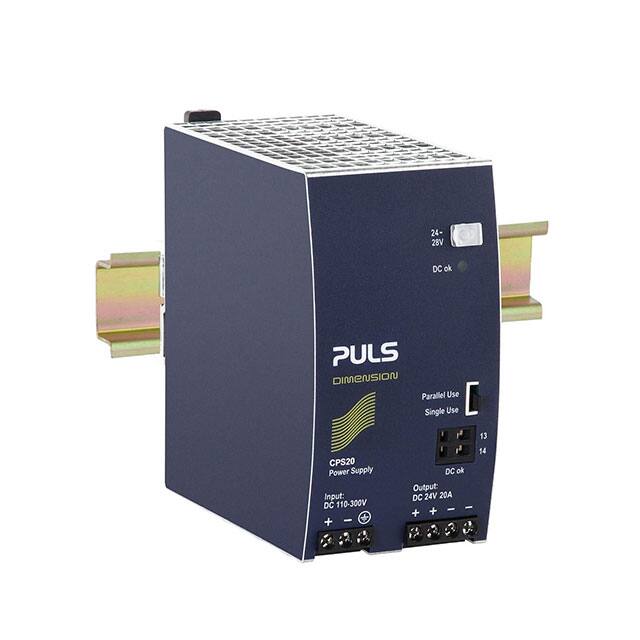 NTPS-24-20 AC/DC DIN RAIL SUPPLY 24V 480W