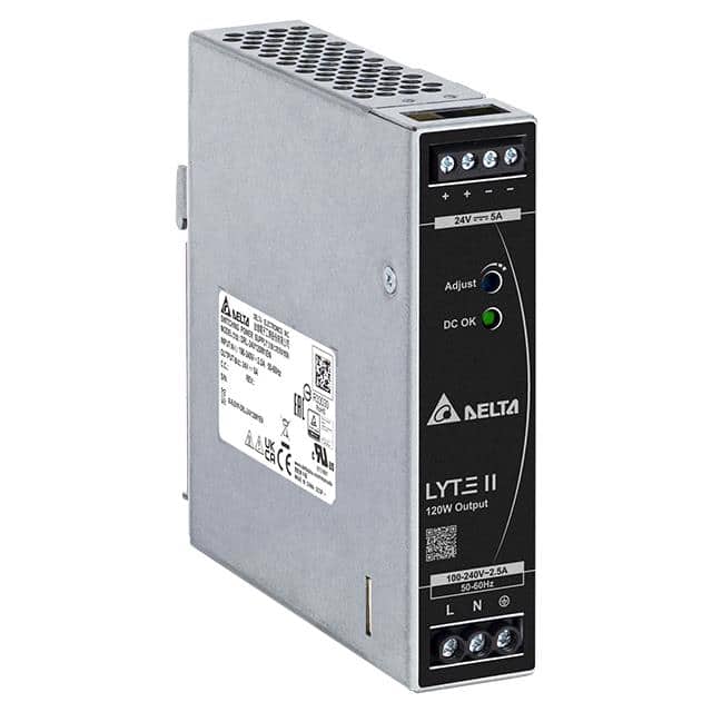 DRL-24V120W1EN AC/DC DIN RAIL 24V 120W - LYTE2