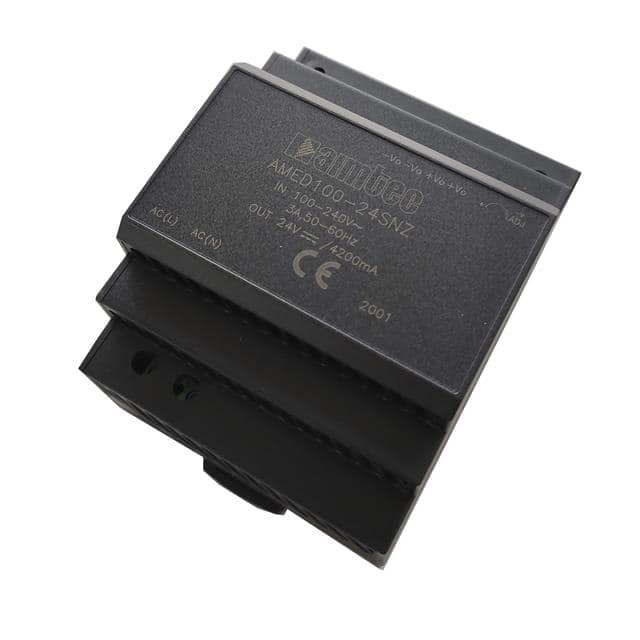 AMED100-15SNZ AC/DC DIN RAIL SUP 2X15V 97.5W