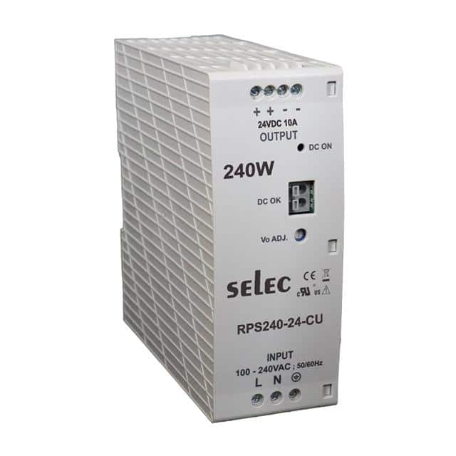 RPS240-24-CU AC/DC DIN RAIL SUPPLY 24V 240W