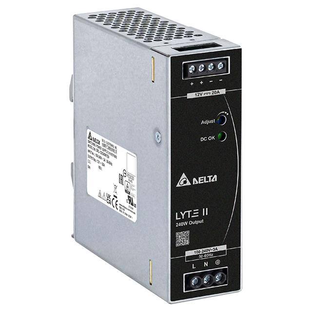 DRL-12V240W1EN AC/DC DIN RAIL 12V 240W - LYTE2