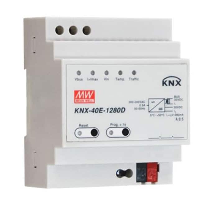 KNX-40E-1280D AC/DC DIN RAIL SUPPLY 30V 38W