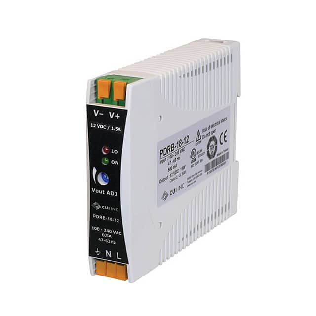 PDRB-18-24 AC/DC DIN RAIL SUPPLY 24V 18W