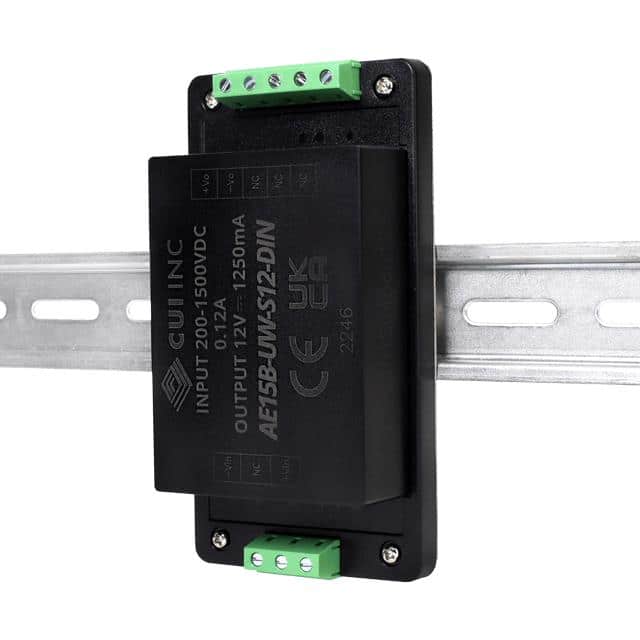 AE15B-UW-S5-DIN DC/DC DIN RAIL SUPPLY 5V 10W