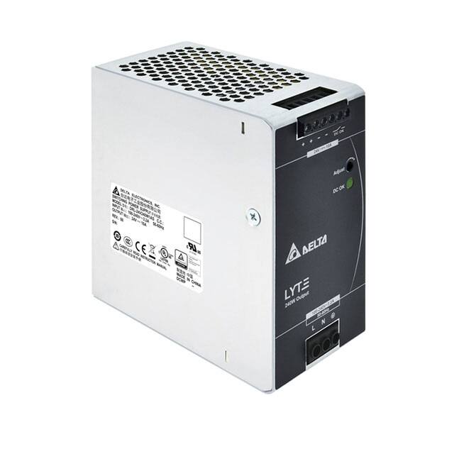 DRL-24V240W1AS AC/DC DIN RAIL SUPPLY 24V 240W