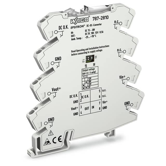 787-2810 DC/DC DIN RL SUP 5V 10V 12V 14W