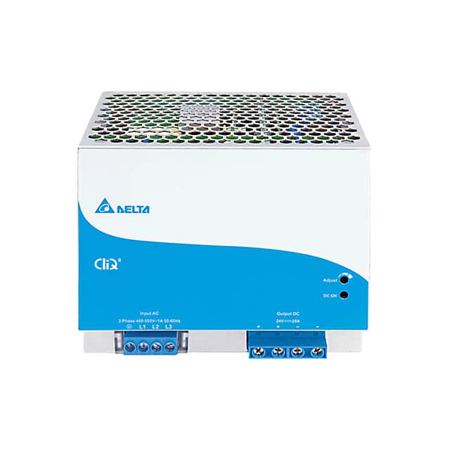 DRP024V480W3BA AC/DC DIN RAIL SUPPLY 24V 480W