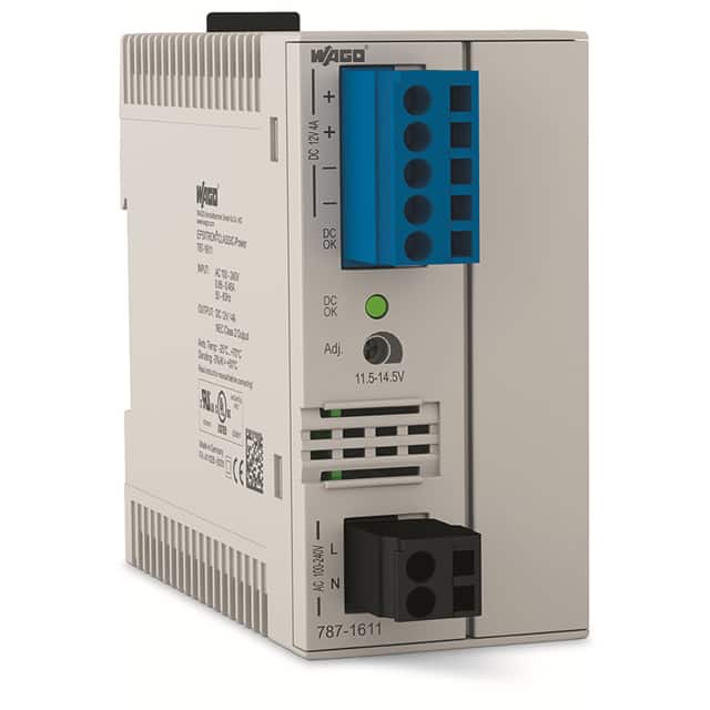787-1611 AC/DC DIN RAIL SUPPLY 12V 48W
