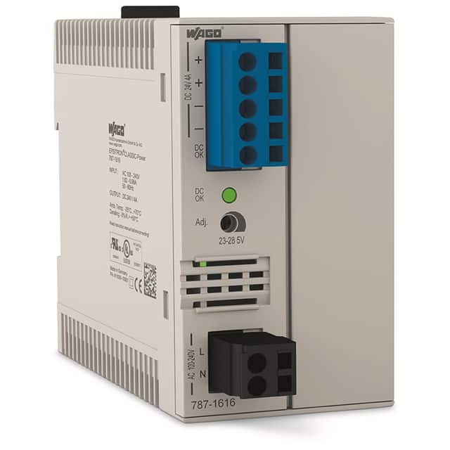 787-1616 AC/DC DIN RAIL SUPPLY 24V 96W
