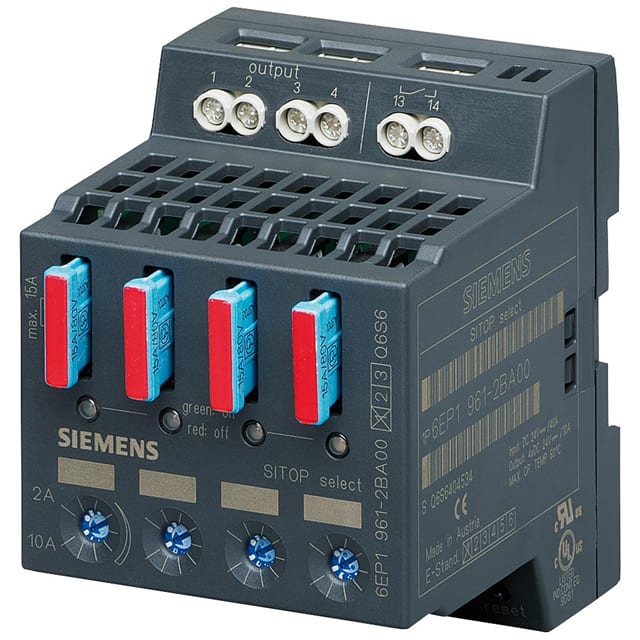 6EP19612BA00 DC/DC DIN RAIL SUPPLY QUAD 24V