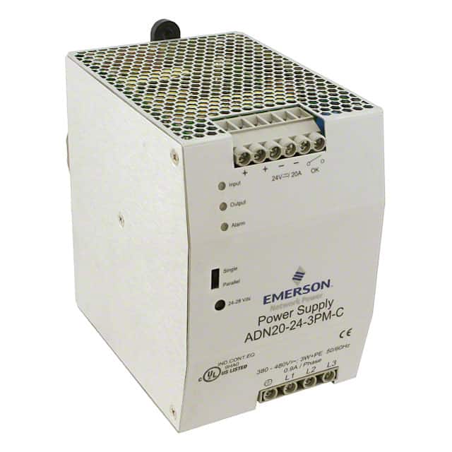 ADN20-24-3PM-C AC/DC DIN RAIL SUPPLY 24V 480W