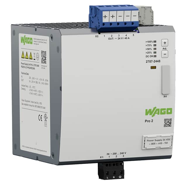 2787-2448 AC/DC DIN RAIL SUPPLY 24V 960W
