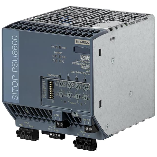 6EP33368MB002CY0 AC/DC DIN RAIL SUPPLY QUAD 24V