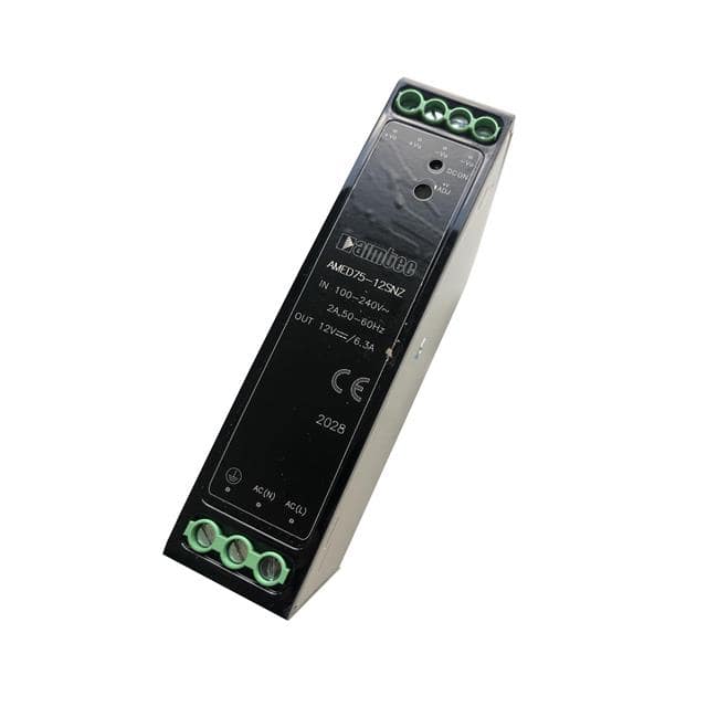 AMED75-48SNZ AC/DC DIN RAIL SUPPLY 2X48V 75W