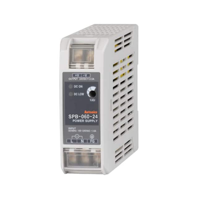 SPB-060-24 AC/DC DIN RAIL SUPPLY 24V 60W