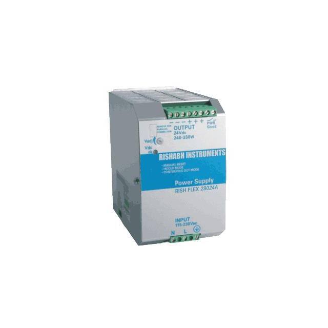 RISH FLEX 28024A AC/DC DIN RAIL SUPPLY 24V
