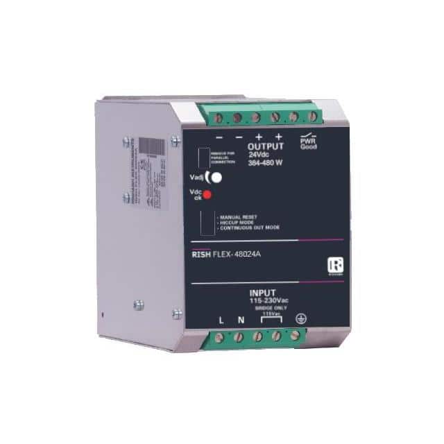 RISH FLEX 48024A AC/DC DIN RAIL SUPPLY 24V