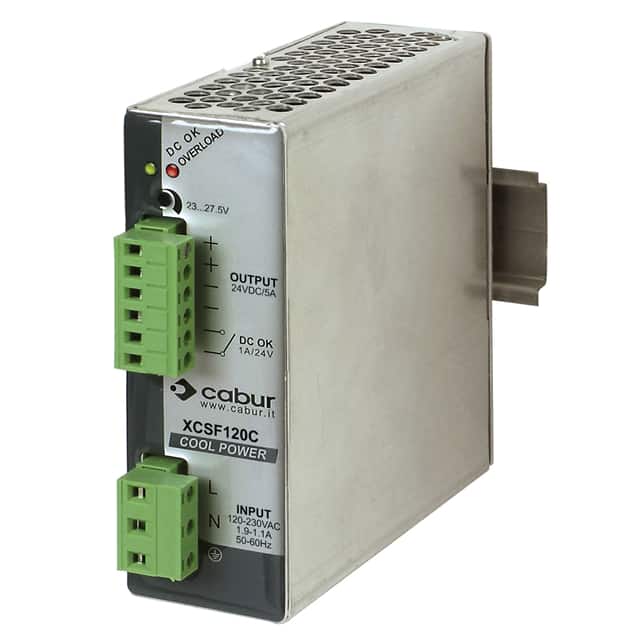 XCSF120C AC/DC DIN RAIL SUPPLY 24V 120W