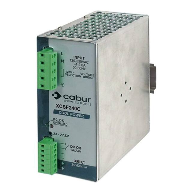 XCSF240C AC/DC DIN RAIL SUPPLY 24V 240W