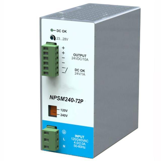 ASINPSM240-72P An ultra compact 72V DIN rail po