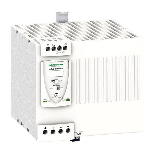 ABL8RPM24200 AC/DC DIN RAIL SUPPLY 24V 480W