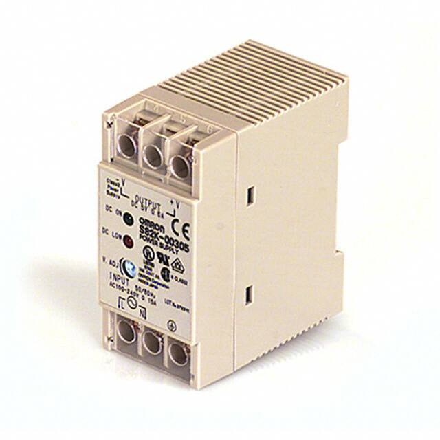 S82K-00305 AC/DC DIN RAIL SUPPLY 5V 3W