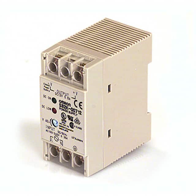 S82K-00712 AC/DC DIN RAIL SUPPLY 12V 7W