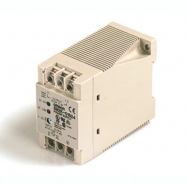 S82K-01524 AC/DC DIN RAIL SUPPLY 24V 15W