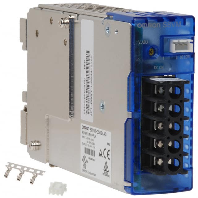 S8VM-05024AD AC/DC DIN RAIL SUPPLY 24V 50W