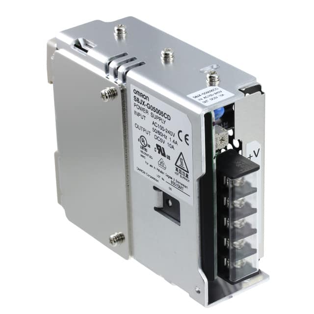 S8JXG05005CD AC/DC DIN RAIL SUPPLY 5V 50W