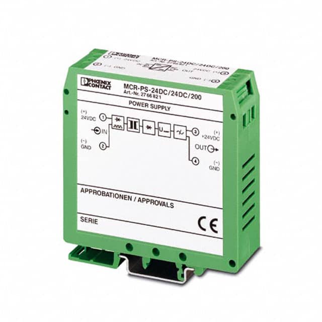 2766821 DC/DC DIN RAIL SUPPLY 24V 4.8W