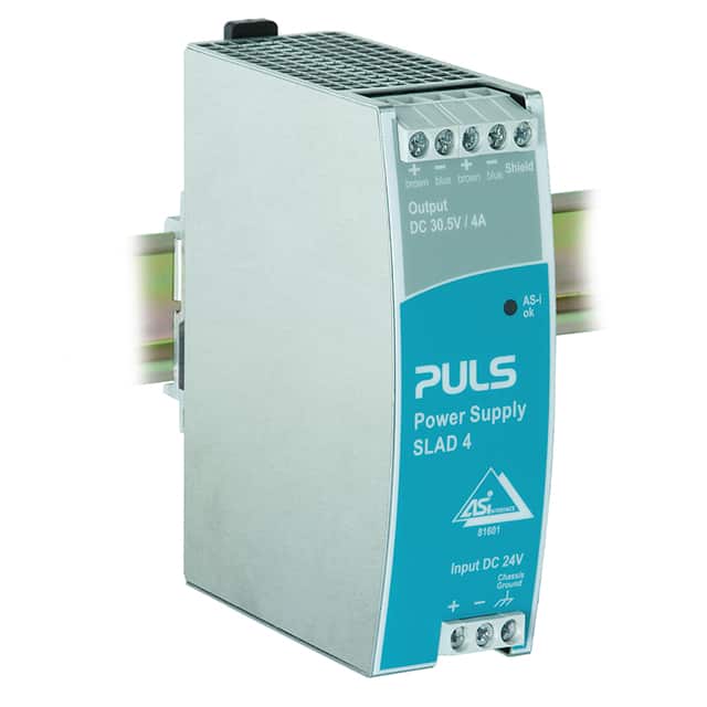 SLAD4.100 DC/DC DIN RAIL SUPPLY 30.5V 122W