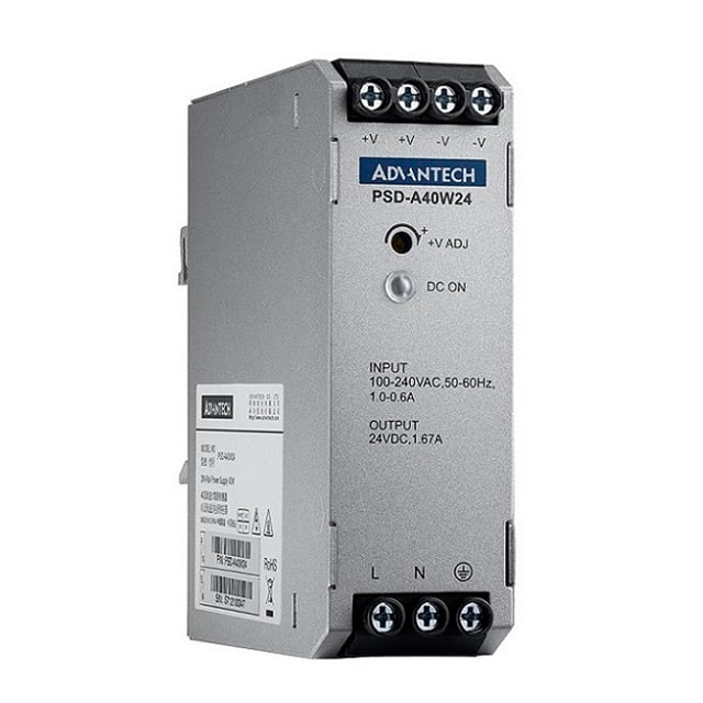 PSD-A40W24 AC/DC DIN RAIL SUPPLY 24V 40W