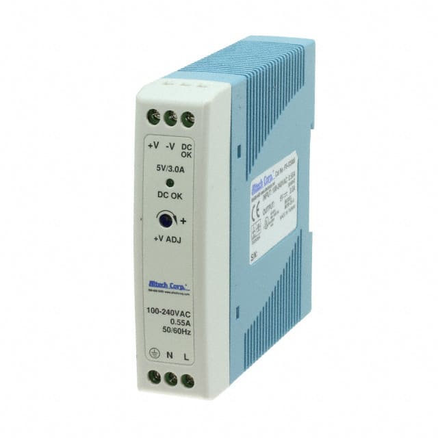 PS-S2012 AC/DC DIN RAIL SUPPLY 12V 20W