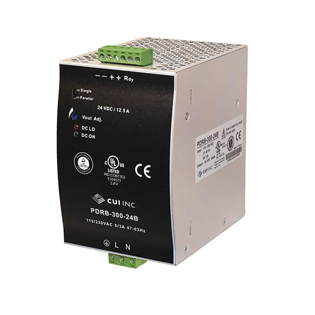 PDRB-300-24B AC/DC DIN RAIL SUPPLY 24V 300W