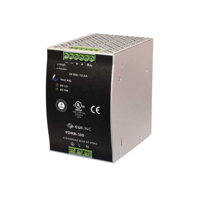 PDRB-300-24A AC/DC DIN RAIL SUPPLY 24V 300W