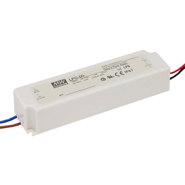 LPC-60-1050 LED DRIVER CC AC/DC 9-48V 1.05A