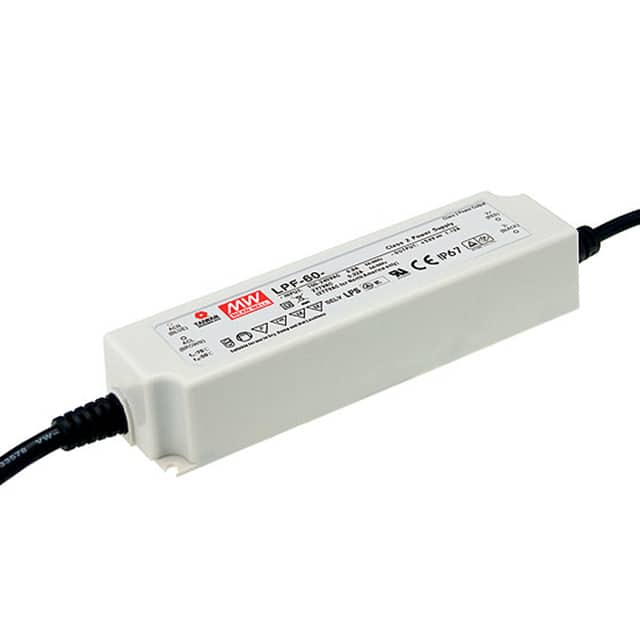 LPF-60-12 LED DRVR CC/CV AC/DC 7.2-12V 5A