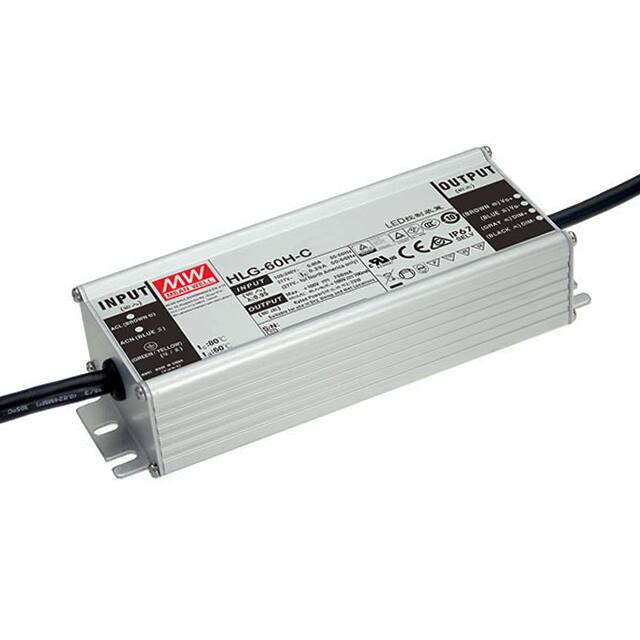 HLG-60H-C700A LED DRVR CC AC/DC 50-100V 700MA