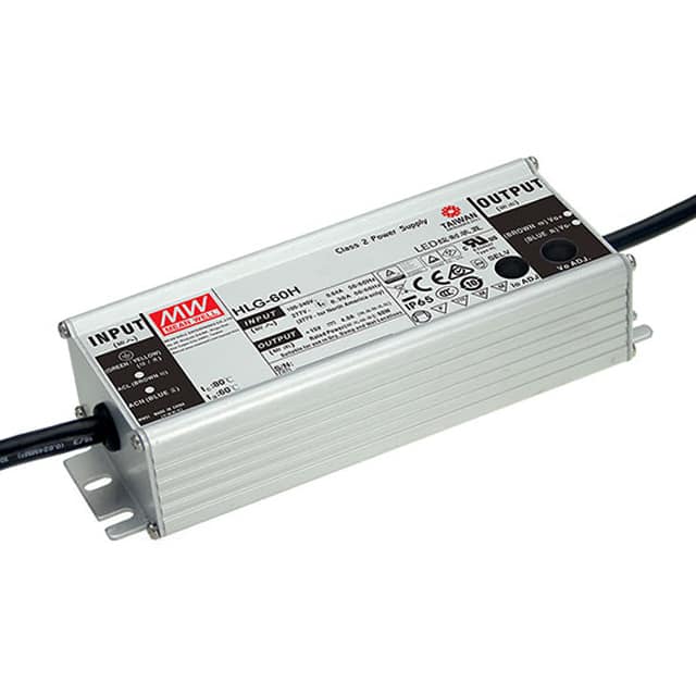 HLG-60H-36A LED DRVR CC/CV AC/DC 33-40V 1.7A