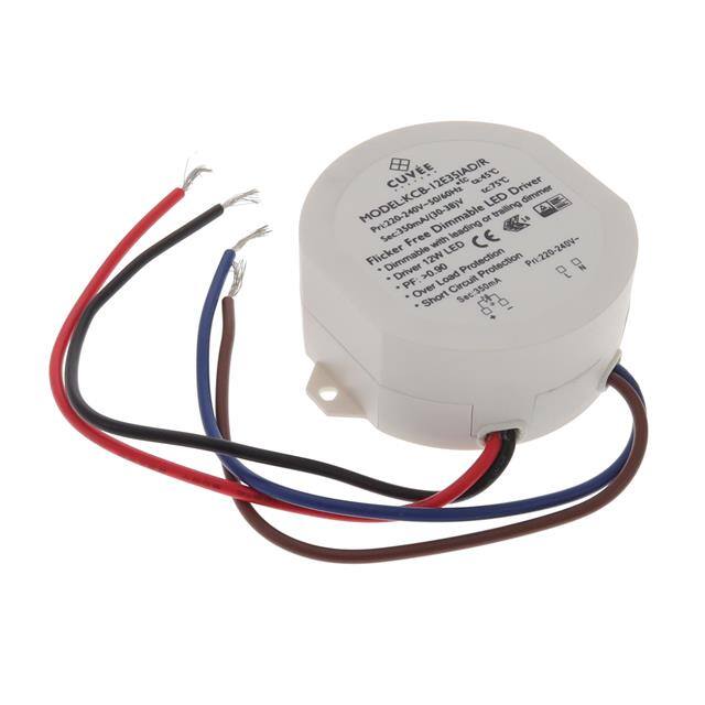 KCB-12E35IAD/R ROUND, 230VAC, 12W, 350MA, 30-38