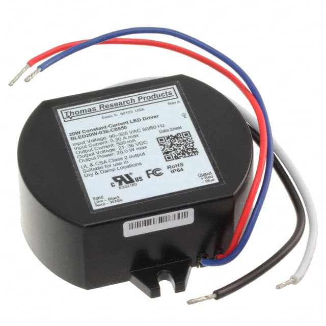 LED25W-12-C2080 LED DRIVER CC AC/DC 4-12V 2.08A