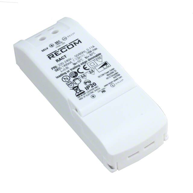 RACT09-700 LED SUPPLY CC AC/DC 9W 7-13V