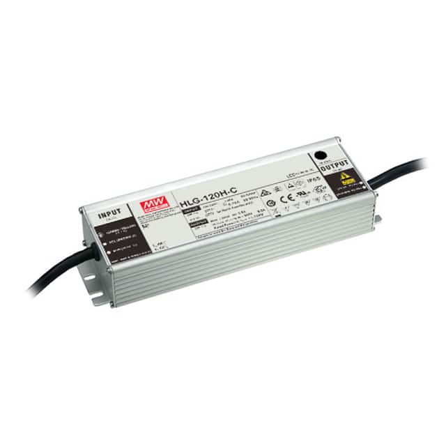 HLG-120H-C700A LED DRVR CC AC/DC 107-215V 700MA
