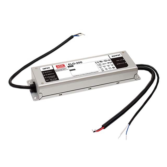 ELG-200-54B LED DRVR CC/CV AC/DC 54V 3.72A
