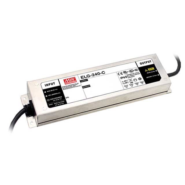 ELG-240-C1050 LED DRVR CC AC/DC 114-228V 1.05A