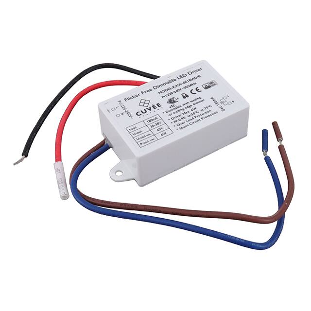 KAW-6E18IAD/R RECTANGULAR, 230VAC, 6W, 180MA,