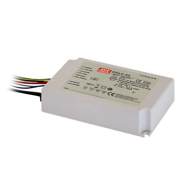 ODLC-65A-1050 LED DRVR CC AC/DC 46-62V 1.05A