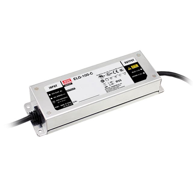 ELG-100-C350 LED DRVR CC AC/DC 143-286V 350MA